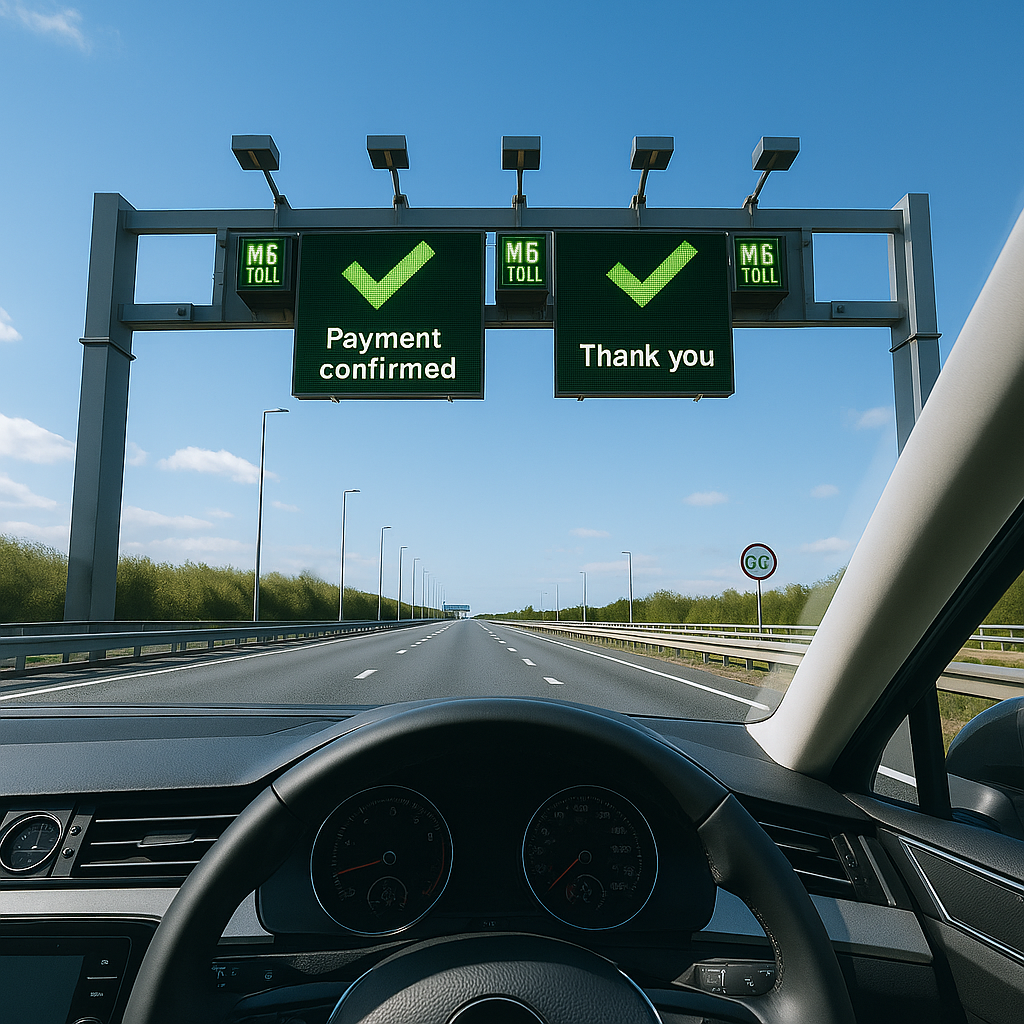 M6 Toll Guide